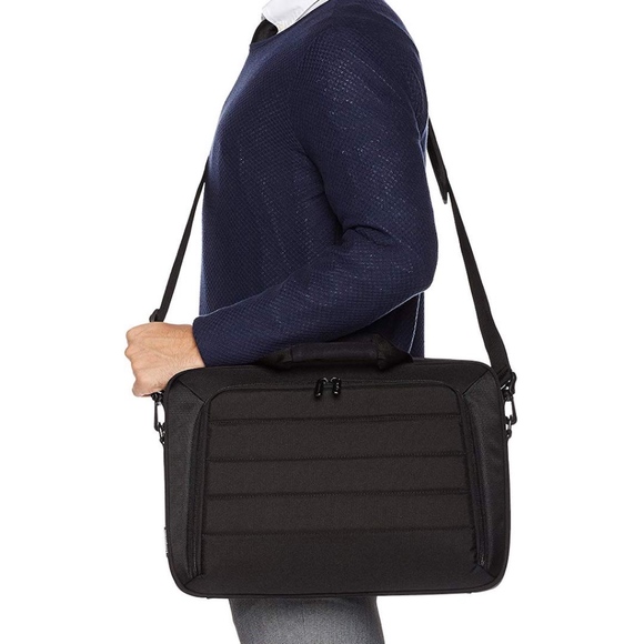 Briefcase Computer Bag W Shoulder Strap 